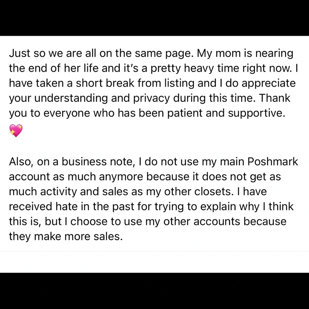 A Note. 💖 - Picture 1 of 1